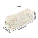 Floral Bowknot Pencil Case