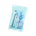 7-Piece Kawaii Flower Stationery Set
