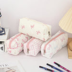 Floral Bowknot Pencil Case