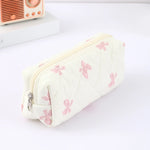 Floral Bowknot Pencil Case