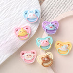Lovely Pack of 10 Miniature Pacifiers for Baby Dolls, Kids Play Supplies & Doll Nipples for Pretend Play